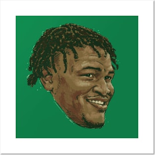 Jalen Carter Philadelphia Portrait Posters and Art